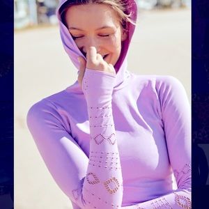 FP Movement Good Karma Hoodie Purple Pink